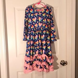 Heart long dress